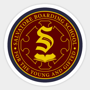 Salvatore Boarding School Crest Sticker